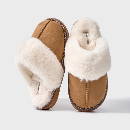 Women's Seasonal Faux Fur Slippers