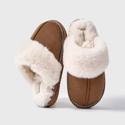Women's Seasonal Faux Fur Slippers